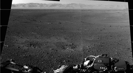 Jeden ze snímk Marsu