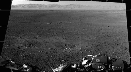 Jeden ze snímků Marsu