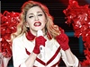 Madonna pi svém vystoupení na Olympijském stdionu v Moskv