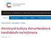 Na webu Ministerstva kultury dává své sympatie Petru Gazdíkovi.