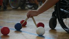 Boccia je sport, kde nejsou dn bariry