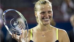Petra Kvitová vyhrála turnaj v Montrealu