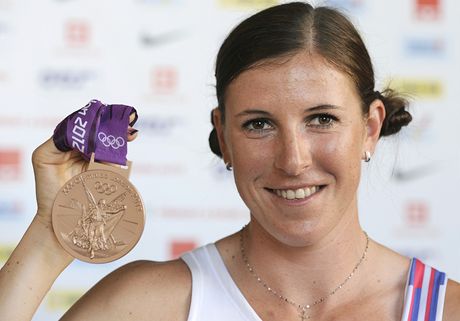 Bkyn Zuzana Hejnová, bronzová medailistka z olympijských her v Londýn