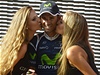 Vítzem tetí etapy cyklistické Vuelty se stal ve spurtu tveice uprchlík panl Alejandro Valverde 