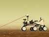 Curiosity zaala na Marsu testovat laser. Podívejte se 