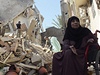 Útok stíhaky na pedmstí Damaku údajn zabil 60 lidí