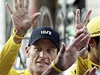 Lance Armstrong oslavuje sedmé vítzství na Tour de France