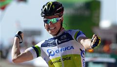 Vít�z �tvrté etapy Vuelty Simon Clarke