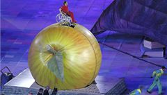 Zahájení paralympiády na Olympijském stadion� v Londýn�.