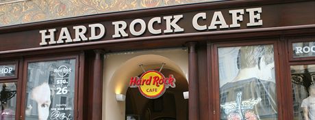 Hard Rock Café v Praze.