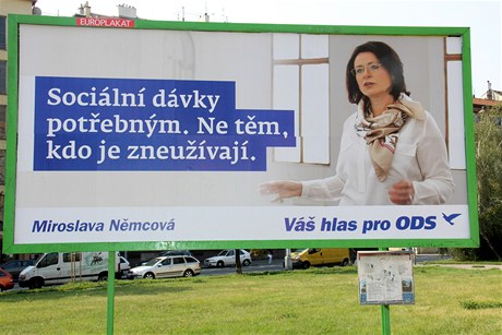 Pedvolební kampan ODS.