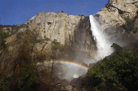 Vodopád v Yosemitském národním parku