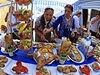 Na festivalu v Costesti, v mst vzdáleném 210 km od Bukureti, hrálo jídlo prim. 