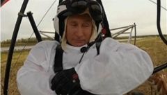 Putin jako vůdce hejna. Ukazoval Jeřábům cestu do teplých krajů