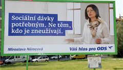 Pedvolební kampan ODS.