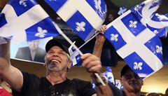 P�ed�asné volby v kanadské provincii Quebec vyhrála Quebecká strana, která usiluje o samostatnost této p�evá�n� frankofonní provincie.