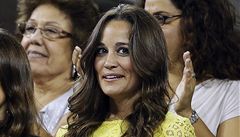 Na zápas se pila podívat i Pippa Middletonová  vagrová britského prince Williama.