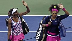 Sestry Venus (vlevo) a Serena Williamsovy se loučí se čtyřhrou na US Open už ve čtvrtfinále | na serveru Lidovky.cz | aktuální zprávy