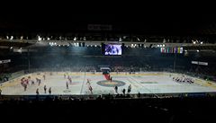 Utkání KHL Lev Praha - Dinamo Riga