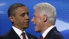 V tém padesátiminutové ei Clinton vániv hájil Obamovu politiku a zárove podrobil drtivé kritice republikány.