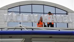 Terminál 3 ruzyňského letiště už nese jméno prvního českého prezidenta.