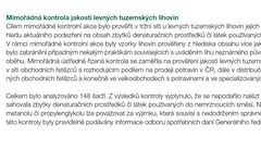 Na metanol se zamili inspektoi SZPI u v roce 2010. Jedovatou látku ale nenali.