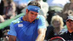 Argentinský tenista Juan Martín Del Potro 