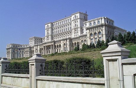Paláce lidu v Bukureti.