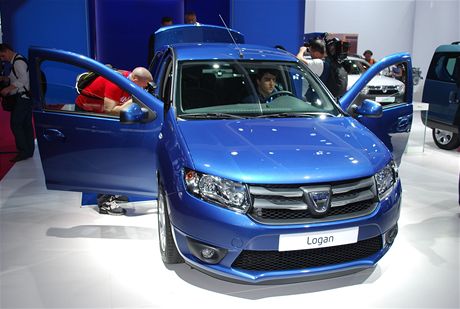 Dacia Logan pedstavená v Paíi