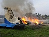 Nehoda letadla v Nepálu.