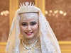 Princezna Hajah Hafizah Sururul Bolkiahová mla aty s kiály a vyívané zlatem