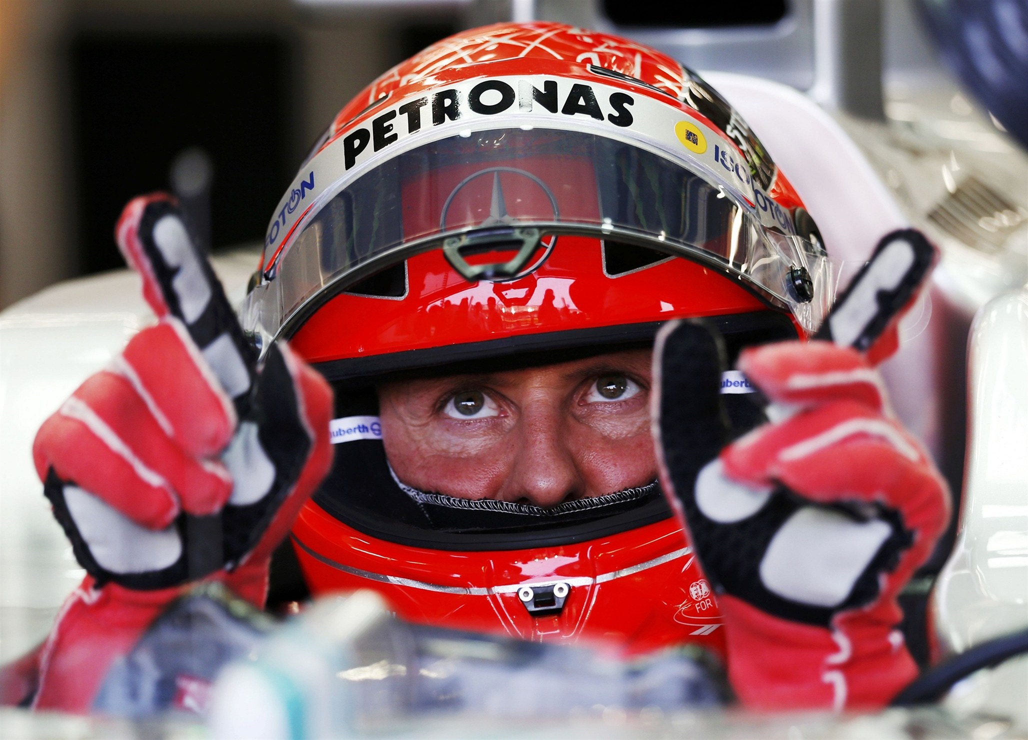 N�mecký pilot formule 1 Michael Schumacher 