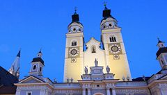 Msto Brixen je velice píjemné. 