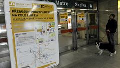B�hem výluky budou rekonstruovány výhybky ve stanicích Nám�stí Míru a Dejvická.