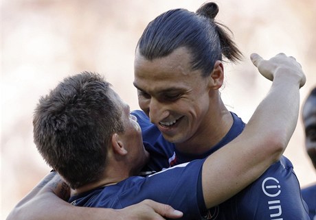 Kanonýr fotbalistů Paris St. Germaine Zlatan Ibrahimovič