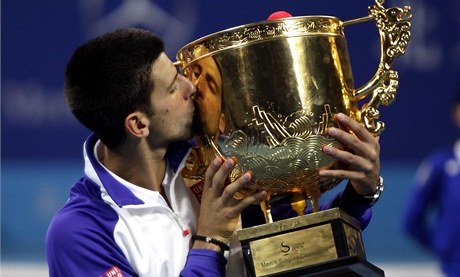 Novak Djokovič ovládl turnaj v Tokiu.