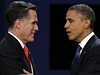 Romney a Obama pi první televizní debat