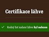 Web Certifikace Lihovin