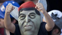Chávez se ve Venezuele stále t�í pom�rn� velké popularit�