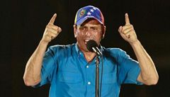 Capriles slibuje Venezulec�m kontinuitu Chávezovy politiky. 