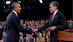 Podle prvních ohlas byl v debat úspnjí Romney.