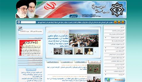 Íránské zpravodajské sluby jsou na internetu 