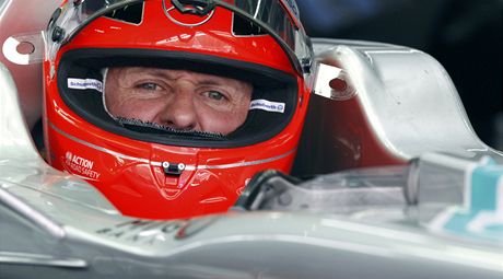 Legendární nmecký závodník formule 1 Michael Schumacher