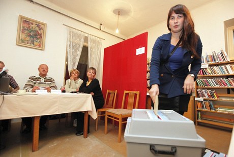 Volby v Újezdu u erné Hory. 