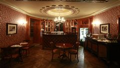 Ineriér restaurace Chateau St. Havel v Praze.