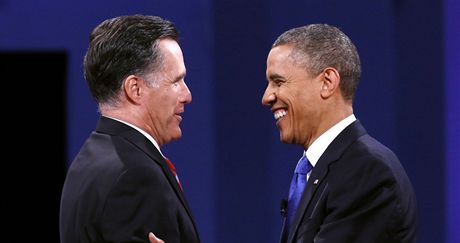 Mitt Romney a Barack Obama 