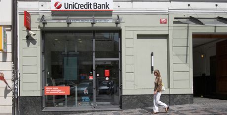 Poboka UniCredit Bank na Václavském námstí