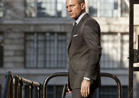 Daniel Craig v bondovce Skyfall