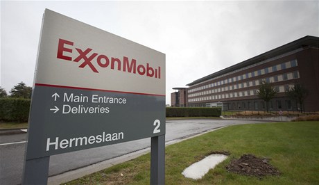 editelství ExxonMobil v Bruselu.