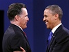 Mitt Romney a Barack Obama 